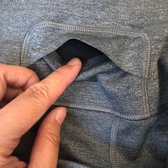 ATHLETA Gray Leggings Pull On Pants Women Ankle S Gym Yoga Training Stretch - Picture 5 of 8